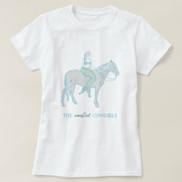 Camiseta Cowgirl costeira