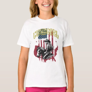 CAMISETA COWGIRL EUA