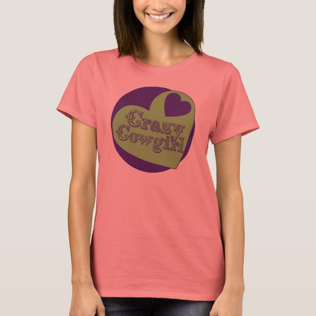 Camiseta Cowgirl Louca (Frente)