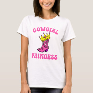 Camiseta Cowgirl Princess Pink
