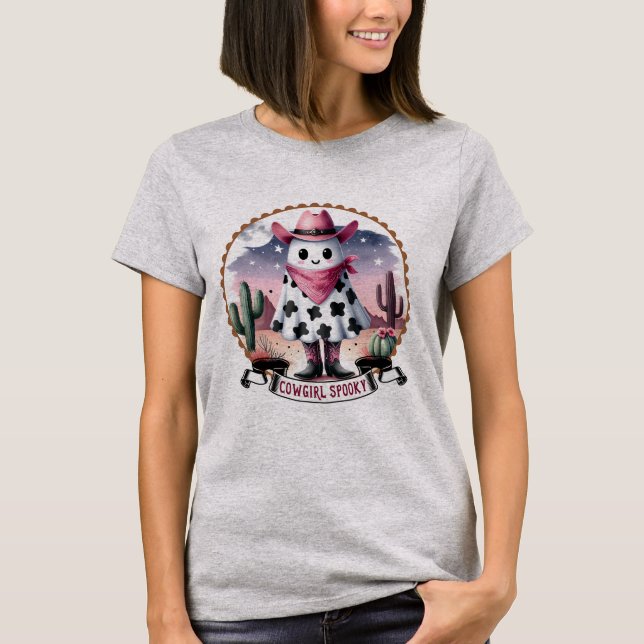 Camiseta Cowgirl Spooky (Frente)