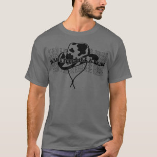 Camiseta Cowhide Cowgirl Hat Man I Feel Like A Bride Wester