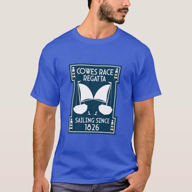 Camiseta Cowle of Wight Yacht Regatta (Frente)