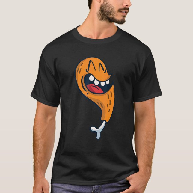 Camiseta Coxa de Frango Feliz (Frente)
