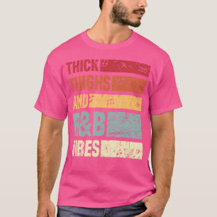 Camiseta Coxas Espessas E Rb Vibes Bonitas Raparigas Rb De