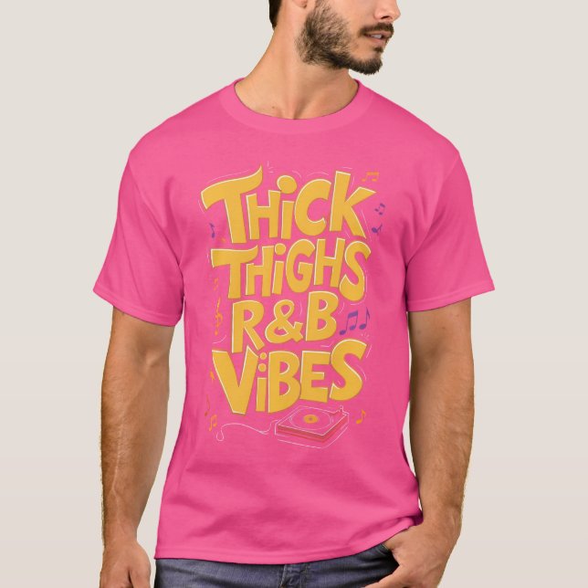 Camiseta Coxas Espessas E Rb Vibes Hip Hop (Frente)
