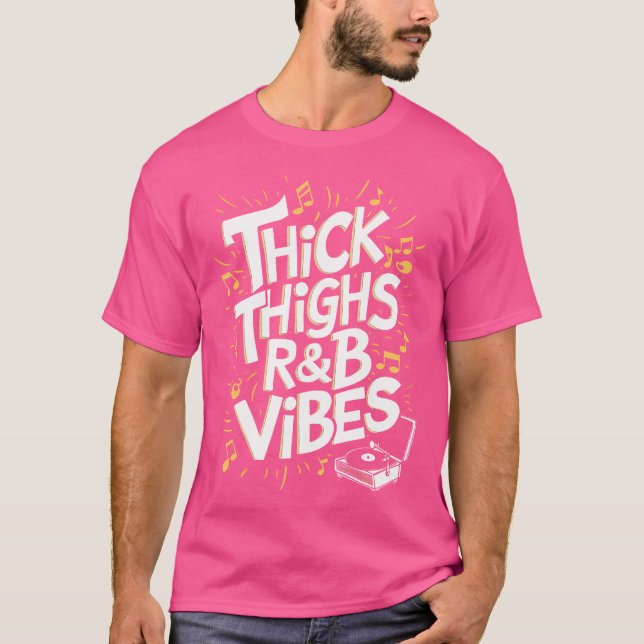 Camiseta Coxas Espessas E Rb Vibes Hip Hop (Frente)