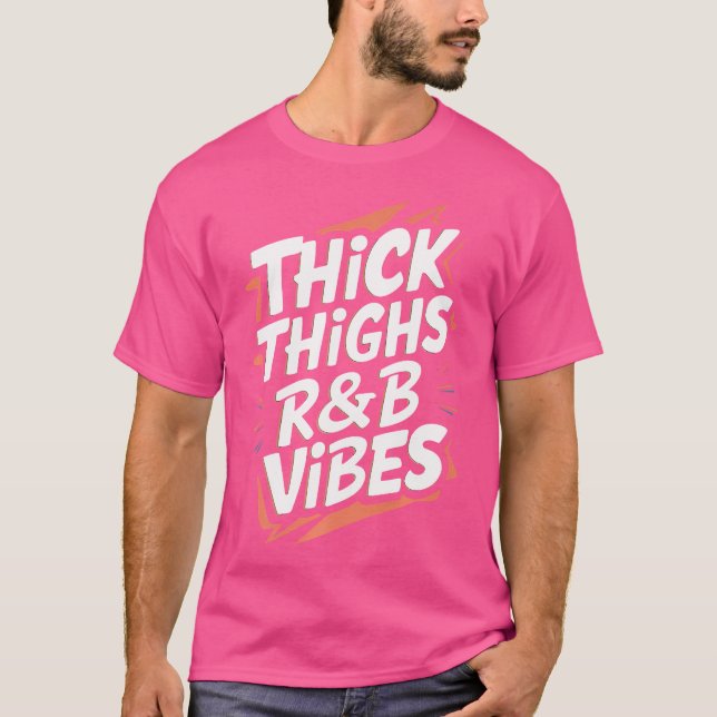 Camiseta Coxas Espessas E Rb Vibes Hip Hop (Frente)