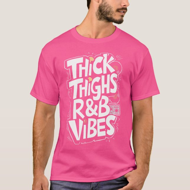 Camiseta Coxas Espessas E Rb Vibes Hip Hop (Frente)