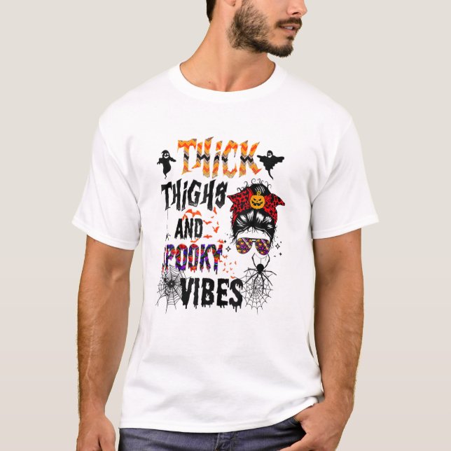 Camiseta Coxas Espessas E Víblias Loucas (Frente)