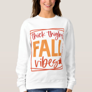 Camiseta Coxas grossas caem imagens vermelhas com folhas