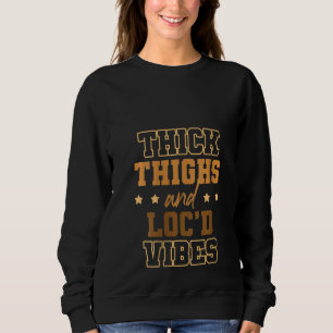 Camiseta Coxas grossas do Vibes Afro-Cabelo Negro Americano