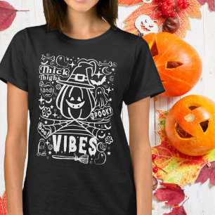 Camiseta Coxas Grossas e Vibrações Assustadoras Branco Hall