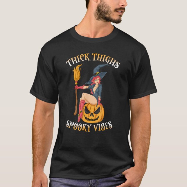 Camiseta Coxas grossas - Testemunha de Figurino de Hallowee (Frente)