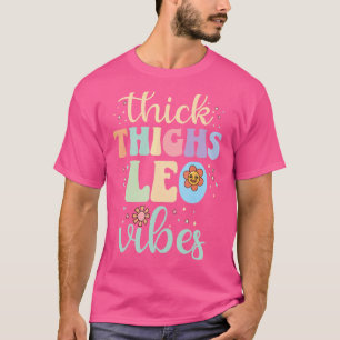 Camiseta Coxas Grossas Vibes de Leão Signo do Zodíaco Julho