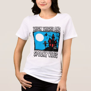 Camiseta Coxas Grossas Vibrações Assustadoras Design de Cam