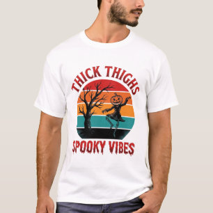 Camiseta Coxas Grossas Vibrações Assustadoras Design de Cam