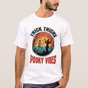 Camiseta Coxas Grossas Vibrações Assustadoras Design de Hal