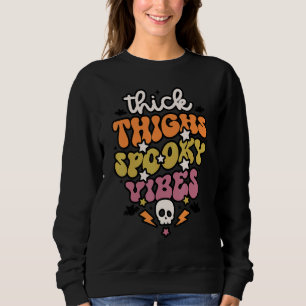 Camiseta Coxas Grossas Vibrações Assustadoras Fantasia Retr