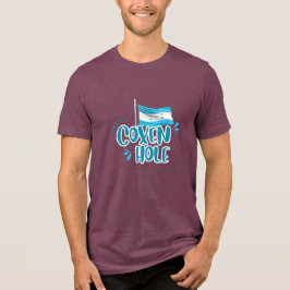 Camiseta Coxen Hole com Bandeira de Honduras