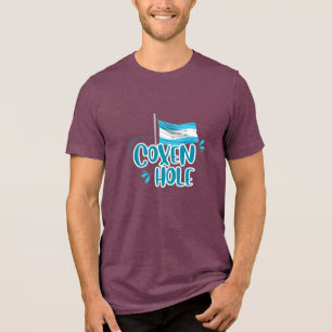 Camiseta Coxen Hole com Bandeira de Honduras