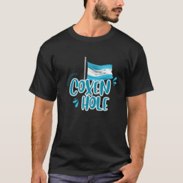 Camiseta Coxen Hole com Bandeira de Honduras