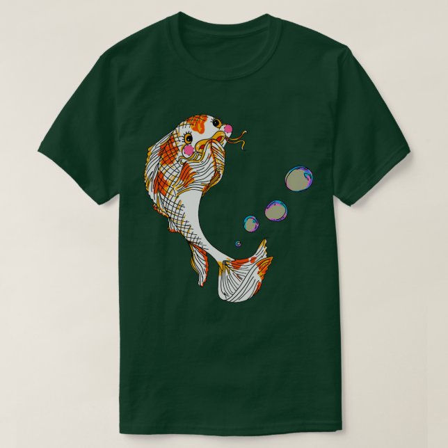 Camiseta Coy Koi (Frente do Design)