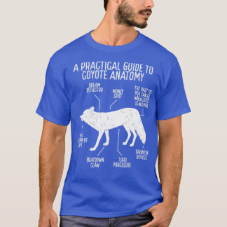 Camiseta Coyote Caça Anaytomia de Coyotes Hunter Predator