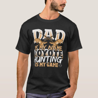 Camiseta Coyote Hunting Design para um Caçador Coyote