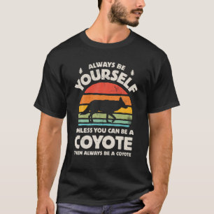 Camiseta Coyote Ser Sempre Você Retro Vintage 60s 70s Me