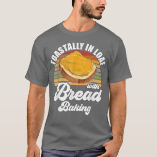 Camiseta Cozedura Em Pão Com Pão