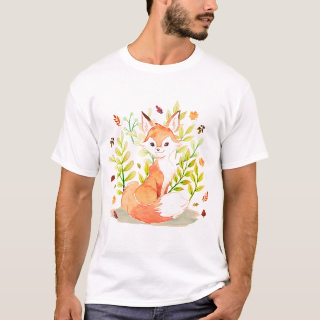 Camiseta Cozedura Fox Animal (Frente)