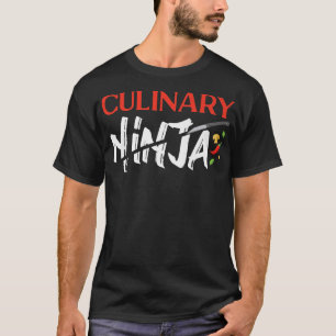 Camiseta Cozinha cozinhar Ninja Cozinha Chef Culinja Ninja