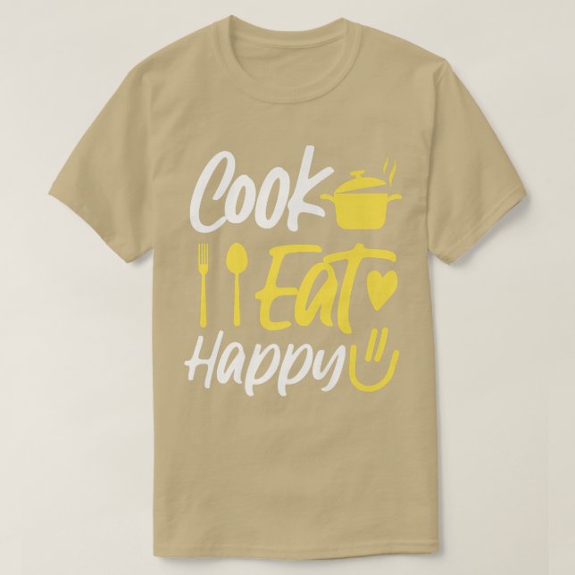 Camiseta Cozinha Cozinheira cozinhar Cozinha Cozinheira Coz (Frente do Design)