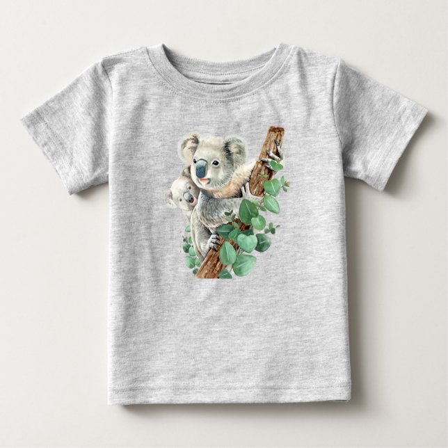Camiseta Cozinha d'água australiana Koala Bear Baby (Frente)