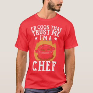 Camiseta Cozinha de Comida de Gângster Culinário do Chef R