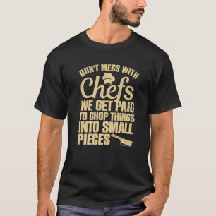 Camiseta Cozinha De Cozinha Culinária De Cozinhar Masculina