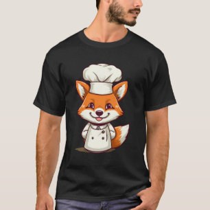 Camiseta Cozinha Do Restaurante Da Raposa cozinhar No Chef