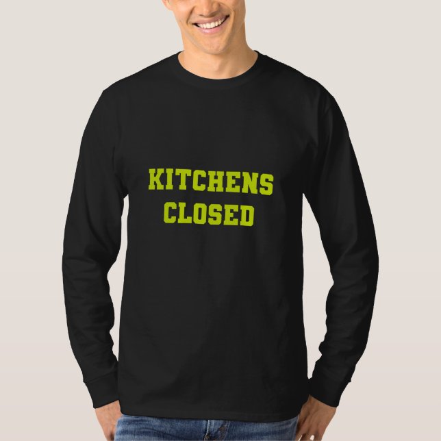 Camiseta Cozinha fechada (Frente)