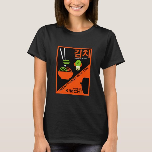 Camiseta Cozinha Kimchi Coreana (Frente)