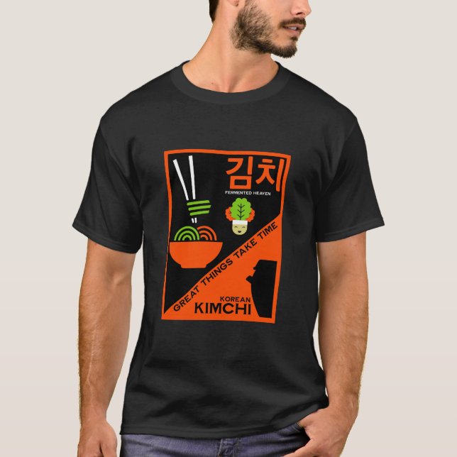 Camiseta Cozinha Kimchi Coreana (Frente)