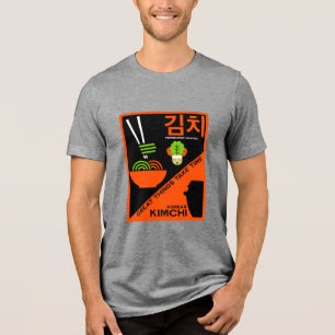 Camiseta Cozinha Kimchi Coreana