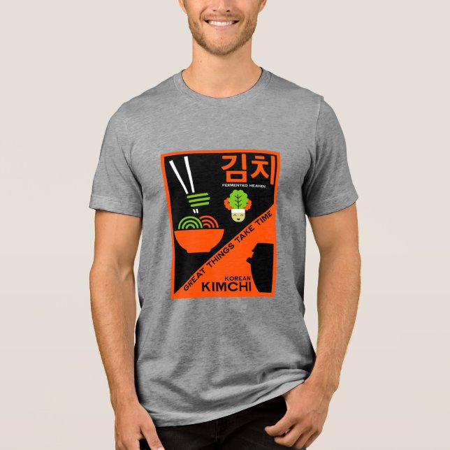 Camiseta Cozinha Kimchi Coreana (Frente)