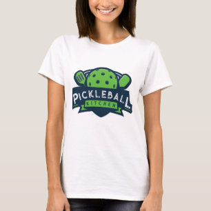 Camiseta Cozinha Pickleball: Designs Engraçados para Jogado