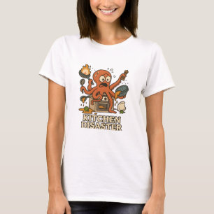 Camiseta Cozinha - polvo multitarefa
