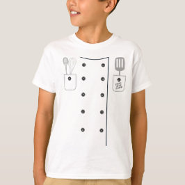 Camiseta Cozinha Uniforme de Cozinha de Chef - Camisa-fanta