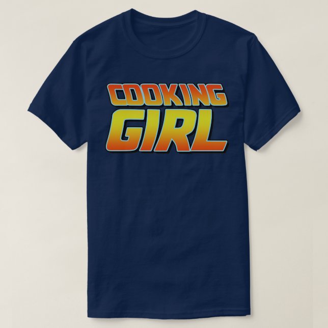 Camiseta Cozinhar (Frente do Design)