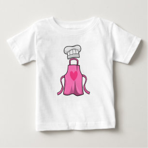 Camiseta Cozinhar avental e Cozinhar com coração