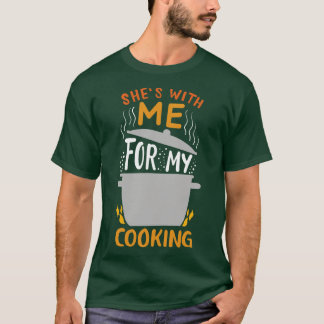 Camiseta Cozinhar Chef Cook Husband