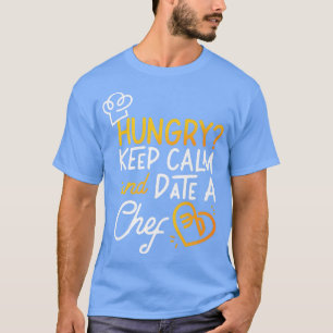 Camiseta Cozinhar Cook Kitchen Chef Fome Fique Calmo E Com